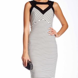 Striped Bodycon Dress